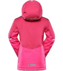 Detská lyžiarska bunda s PTX membránou ZARIBO ALPINE PRO cabaret