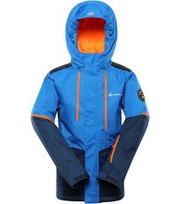 Detská lyžiarska bunda s PTX membránou ZARIBO ALPINE PRO cobalt blue