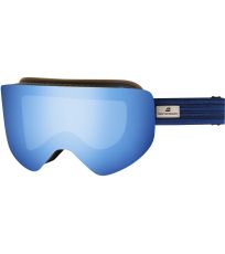 Unisex bezrámové lyžiarske okuliare HELLQE ALPINE PRO cobalt blue
