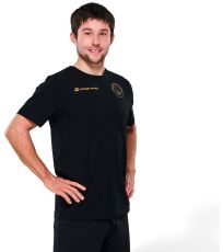 Pánske bavlnené tričko OH24 NAGER ALPINE PRO čierna