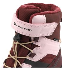 Detská zimná obuv s PTX membránou NERO ALPINE PRO anemone