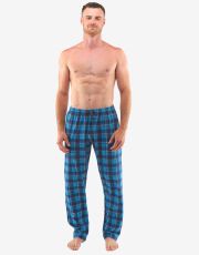 Pánske pyžamové dlhé nohavice 79141P GINA