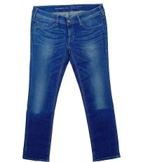Dámske džínsy Jeans Mustang tmavo modrá