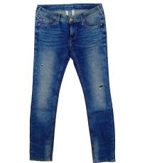 Dámske džínsy Jeans Mustang tmavo modrá