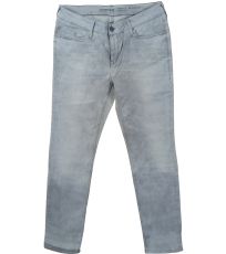 Dámske džínsy Jeans Mustang svetlé šedá