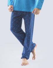 Pánske pyžamové dlhé nohavice 79807P GINA