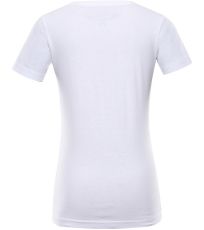 Detské bavlnené tričko WORLDO ALPINE PRO biela