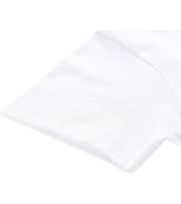 Detské bavlnené tričko WORLDO ALPINE PRO biela