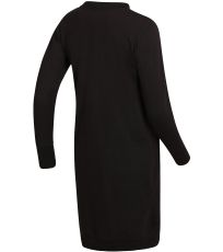 Dámske mikinové šaty UMEBA NAX čierna