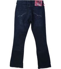 Dámske džínsy CR-E449 Cross tmavo modrá