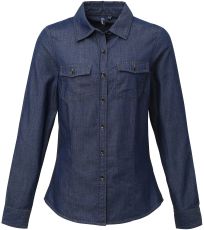 Dámska džínsová košeľa PR322 Premier Workwear