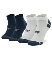 Športové ponožky 2 páry H4L22-SOM002 4F