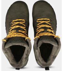 Unisex vysoká outdoorová barefoot obuv BARE HIGH WP-U KILPI Tmavo zelená