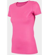 Dámske funkčné triko H4L22-TSDF352 4F PINK