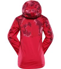 Detská outdoorová bunda s PTX membránou NOREMO 2 ALPINE PRO anemone