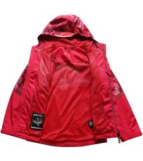 Detská outdoorová bunda s PTX membránou NOREMO 2 ALPINE PRO anemone
