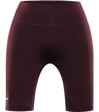 Dámske elastické kraťasy s COOL-DRY GARELA ALPINE PRO figová