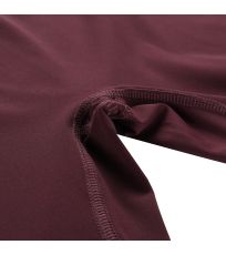 Dámske elastické kraťasy s COOL-DRY GARELA ALPINE PRO figová