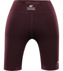 Dámske elastické kraťasy s COOL-DRY GARELA ALPINE PRO figová