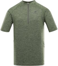 Pánsky rýchloschnúci cyklistický dres GERET 2 ALPINE PRO rifle green