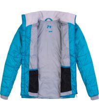 Dámska zimná ľahká zatepľovacia bunda MIRRA HANNAH Scuba blue