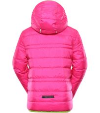 Detská obojstranná bunda IDIKO 2 ALPINE PRO pink glo