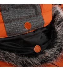 Pánska zimná bunda ICYB 7 ALPINE PRO spálene oranžová