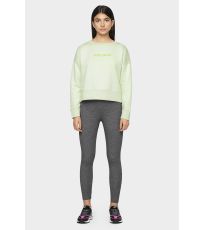 Dámske legíny H4Z19-LEG001 4F GREY MELANGE
