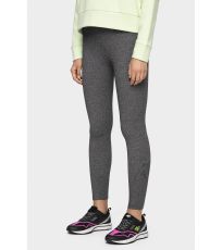 Dámske legíny H4Z19-LEG001 4F GREY MELANGE
