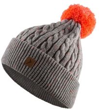 Dámska zimná čiapka HOZ17-CAD607 Outhorn Light gray melange