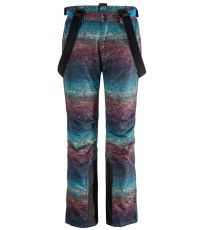 Dámske lyžiarske nohavice HOZ17-SPDN602 Outhorn multicolour allover