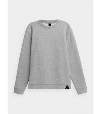 Pánska mikina HOZ21-BLM600 Outhorn warm light grey melange