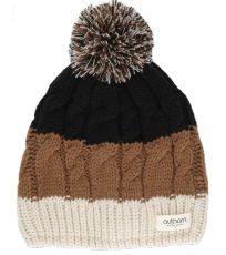 Pánska zimná čiapka HOZ21-CAM606 Outhorn deep black
