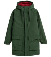 Dámsky zimný kabát HOZ21-KUDC603 Outhorn dark green