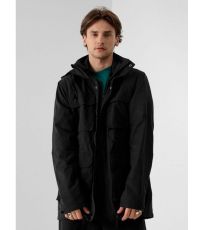 Pánska prechodová bunda HOZ21-KUMC602 Outhorn deep black