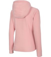 Dámska mikina NOSH4-PLD003 4F LIGHT PINK