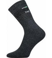 Unisex froté ponožky 3 páry Spot Boma tmavo šedá