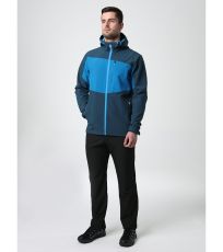 Pánska softshell bunda LADOT LOAP modrá