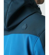 Pánska softshell bunda LADOT LOAP modrá