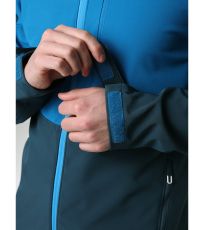 Pánska softshell bunda LADOT LOAP modrá