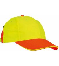 Unisex šiltovka HI-VIS KNOXFIELD Knoxfield žltá/oranžová