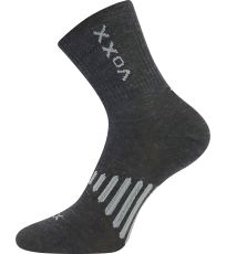 Unisex sportovní merino ponožky Powrix Voxx tmavo šedá