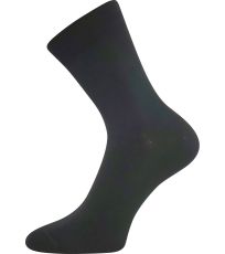 Unisex ponožky s voľným lemom - 3 páry Drmedik Lonka čierna