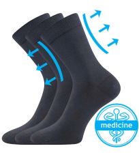Unisex ponožky s voľným lemom - 3 páry Drmedik Lonka