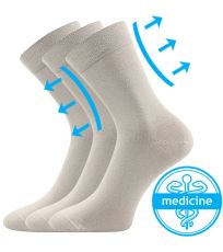 Unisex ponožky s voľným lemom - 3 páry Drmedik Lonka