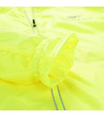 Pánska ultra ľahká bunda BERYL 5 ALPINE PRO reflexná žltá