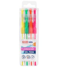 Zvýrazňovacie gélové perá 4ks FLUO Easy