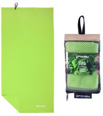 Rýchloschnúci uterák - zelený 80x150 cm SIROCCO XL Spokey