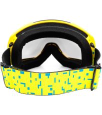 Lyžiarske okuliare - žlto-šedé EVANS Spokey 