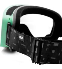 Lyžiarske okuliare - šedo-zelené GRAYS Spokey 